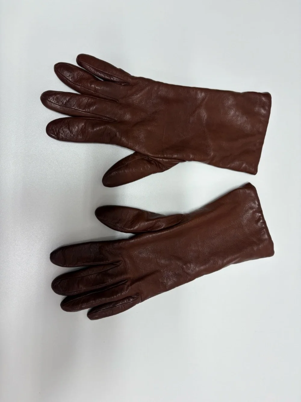 Cashmere- Lined Leather Gloves For Women - Size 8‎ - New in Bag.